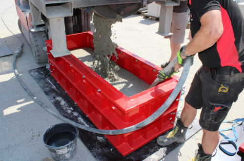 precast concrete blocks