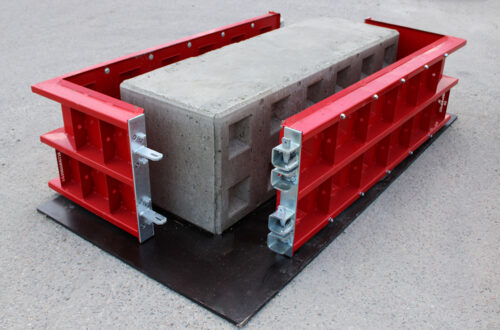 mold open concrete block betonmoulds