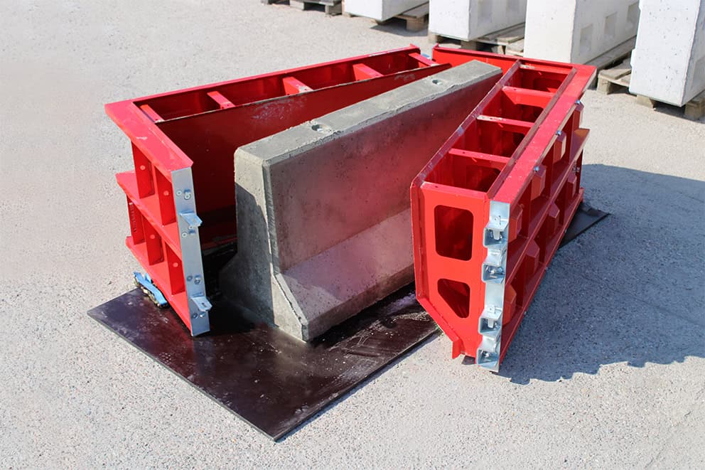 jersey road barrier mould